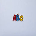 Colorful ABC Letter Charm
