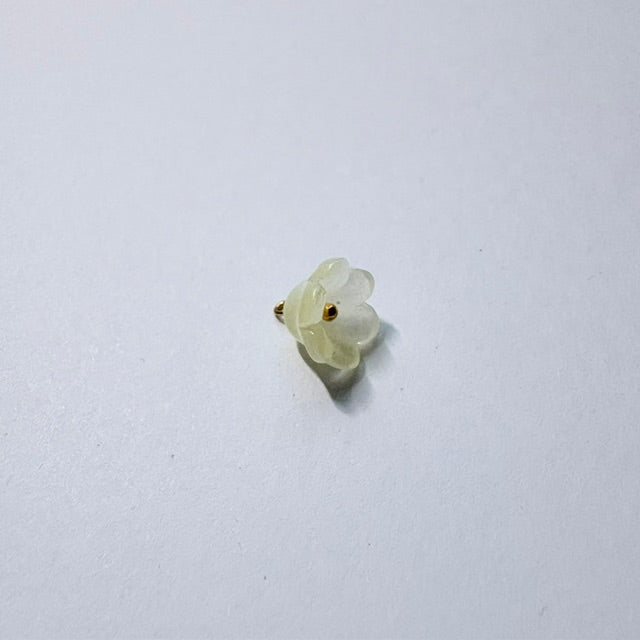 Translucent Glass Flower Charms