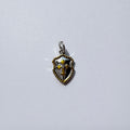 Vintage Shield and Cross Charm