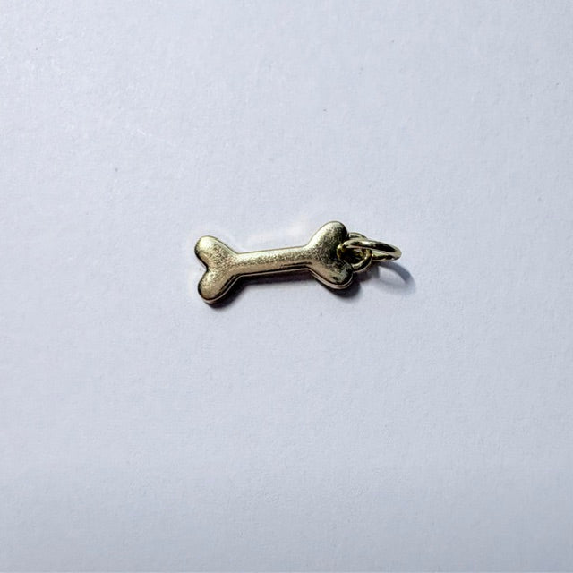 Silver Dog Bone Charm