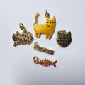 Cozy Cat Companion Charm Set