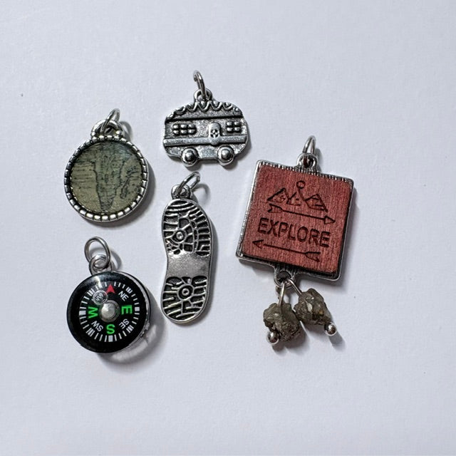 Wanderlust Adventure Charm Set