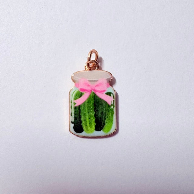 Cozy Pickle Fan Charm Set