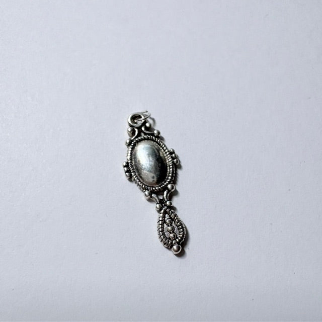 Vintage Hand Mirror Charm