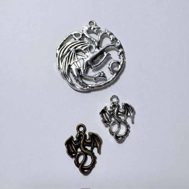 Mythical Dragon Charm Set