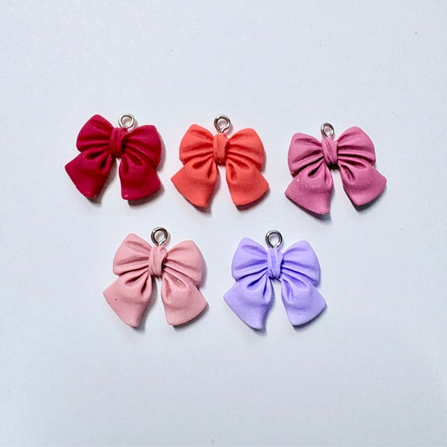 Ribbon Bow Charm Set
