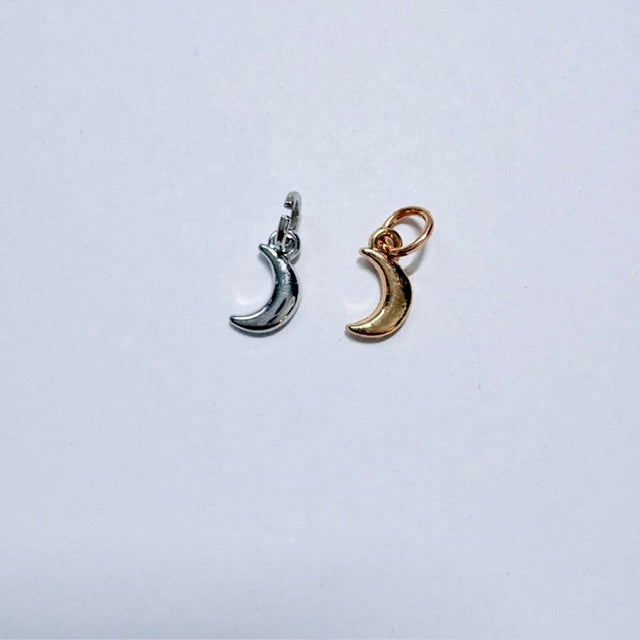 Dainty Crescent Moon Charm
