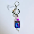 Binding Fate Literary Charm Keychain