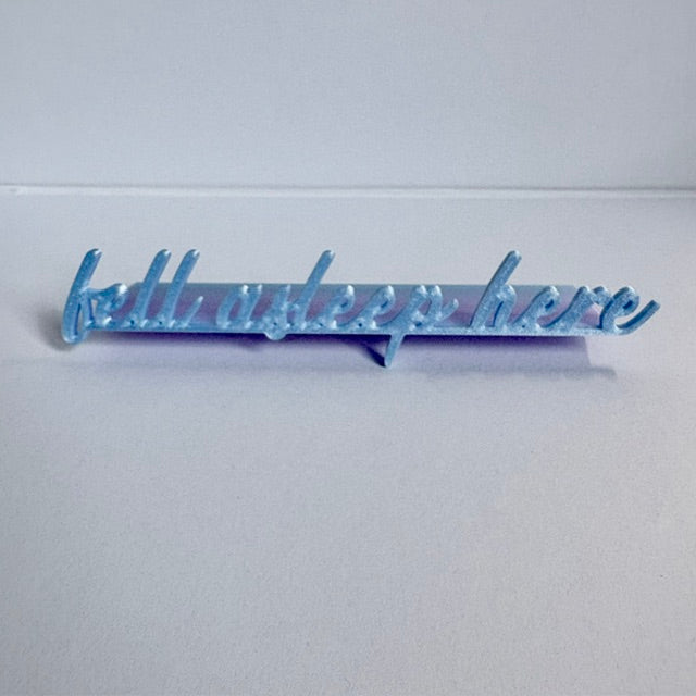 Fell Asleep Here Side Bookmark