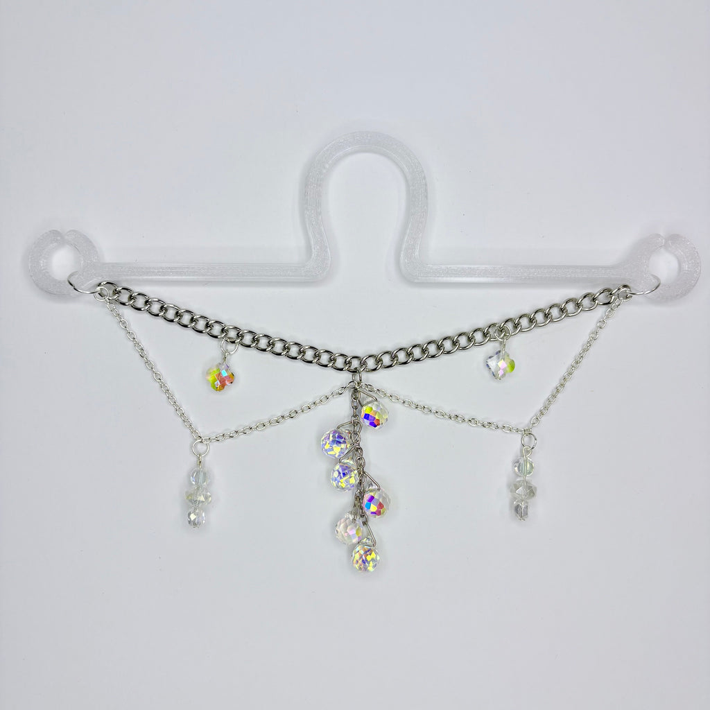 Aurora Crystal Cascade Car Charm