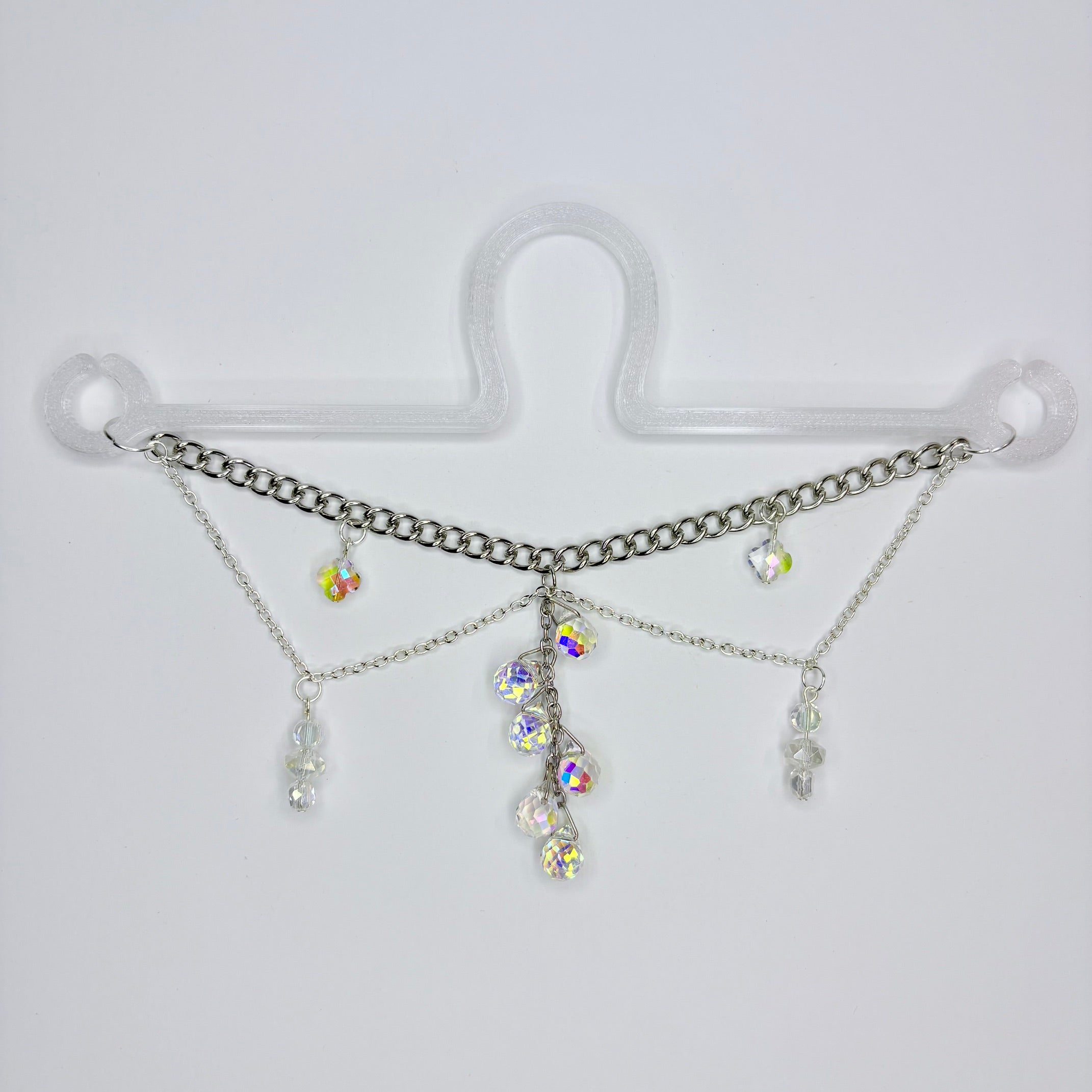 Aurora Crystal Cascade Car Charm