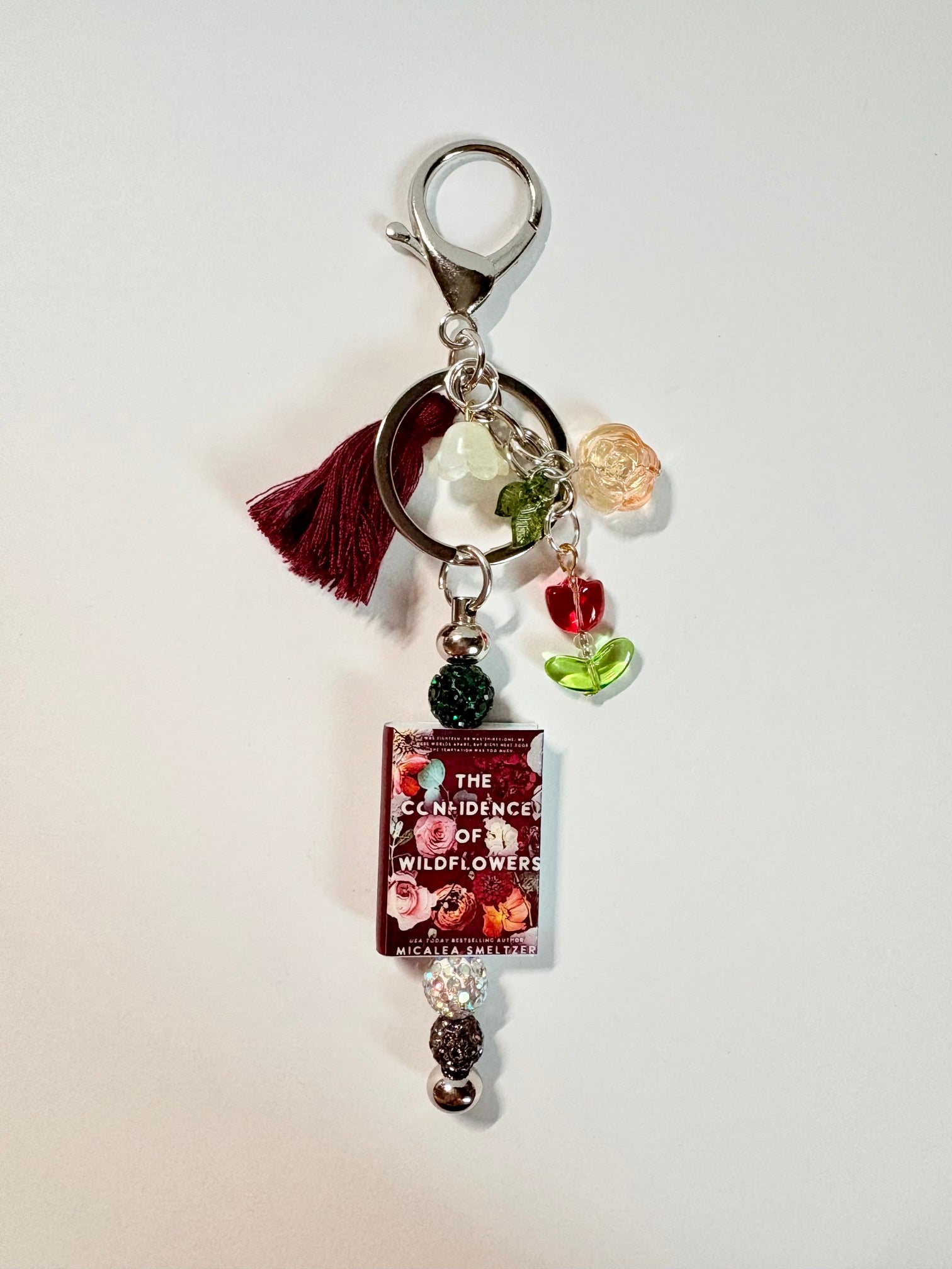 Custom Mini Book Keychain