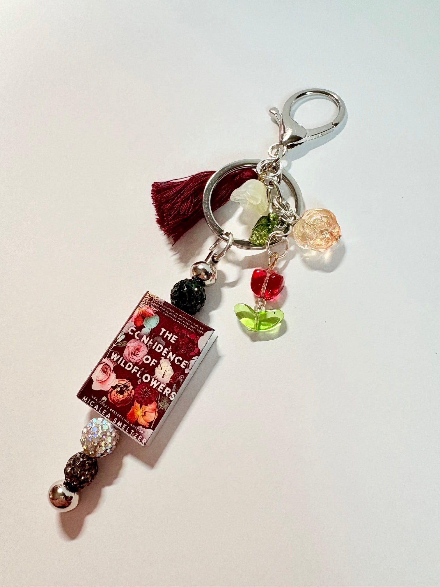Custom Mini Book Keychain