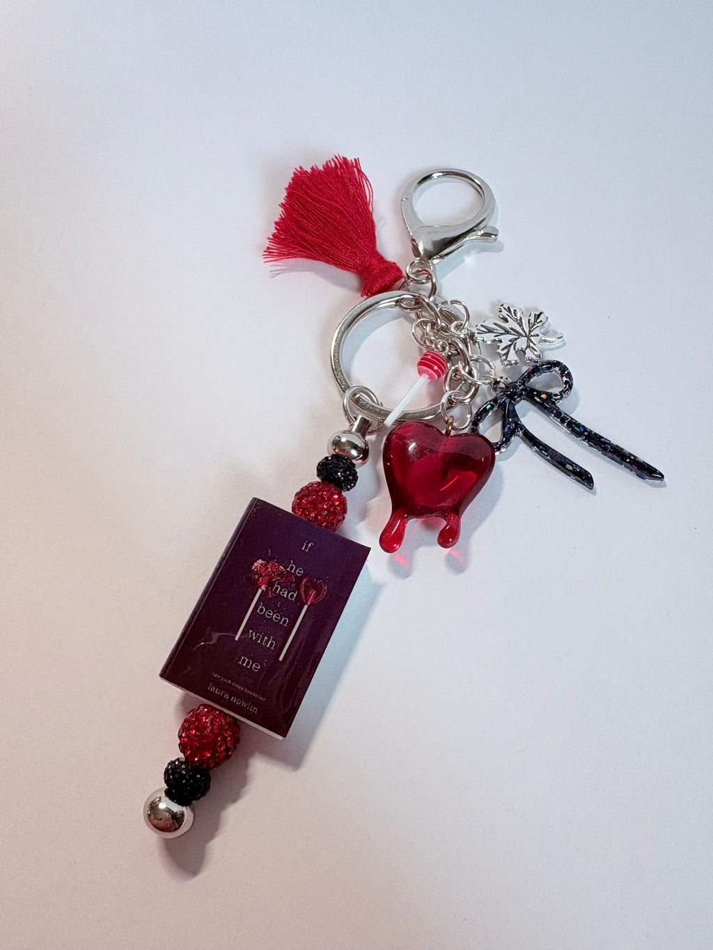 Custom Mini Book Keychain