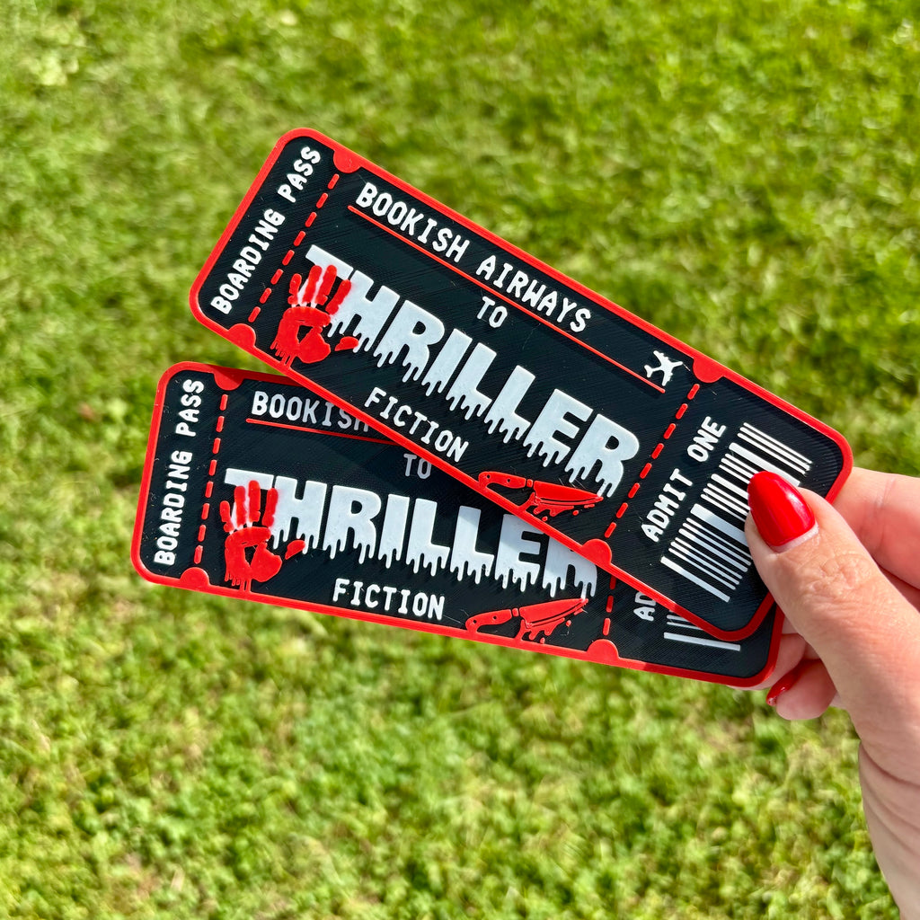 Thriller Bookmark