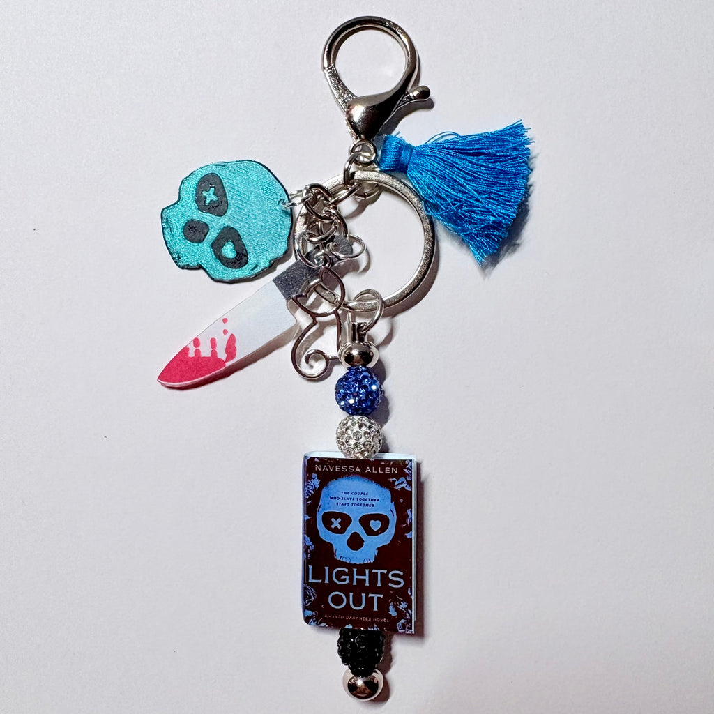 Custom Mini Book Keychain
