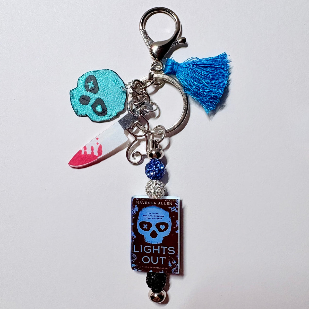 Custom Mini Book Keychain