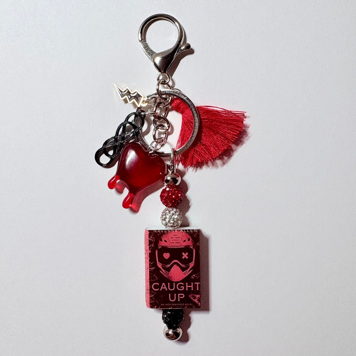 Custom Mini Book Keychain