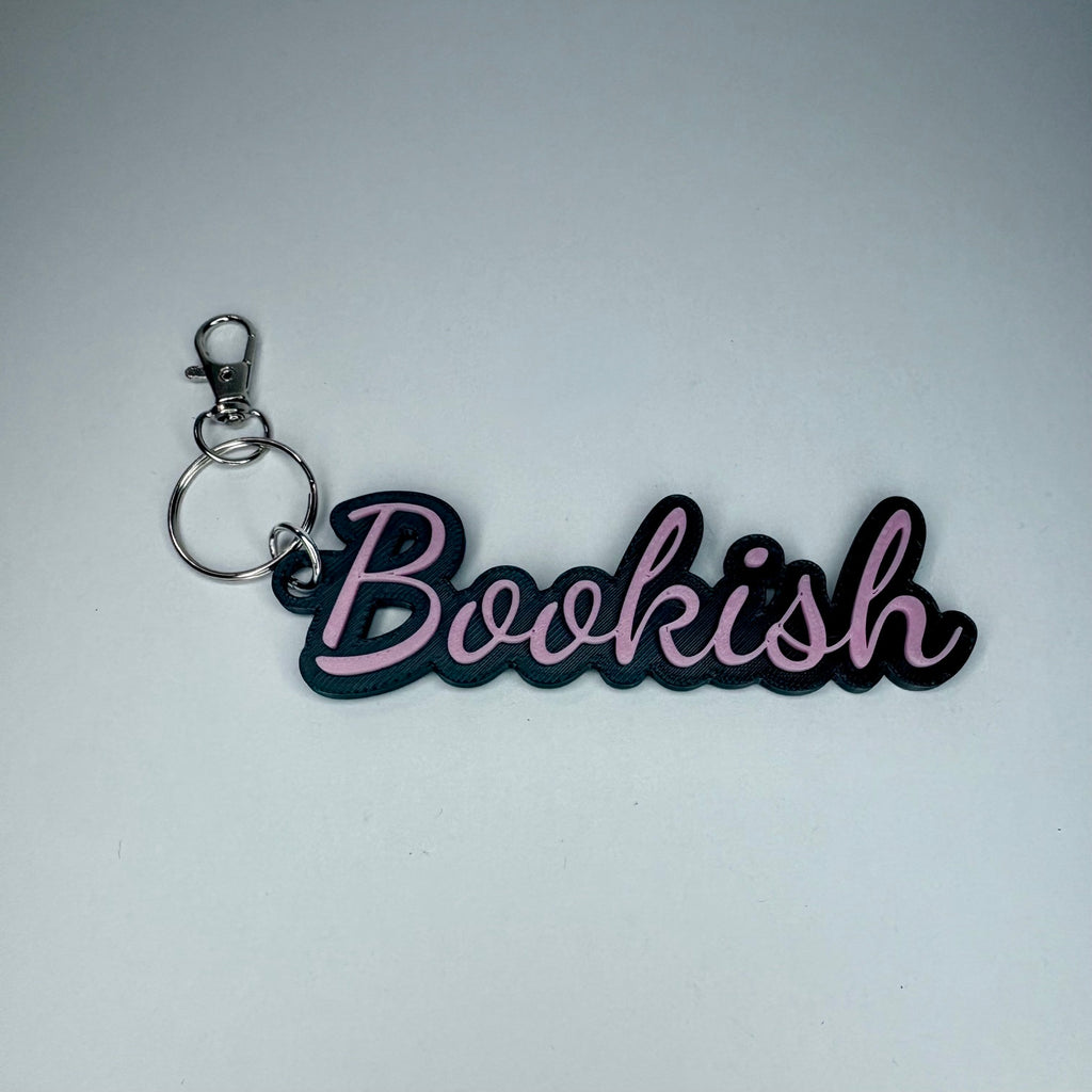 Bookish Keychain