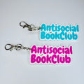 Antisocial Bookclub Keychain