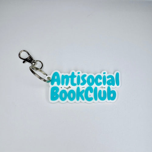 Antisocial Bookclub Keychain