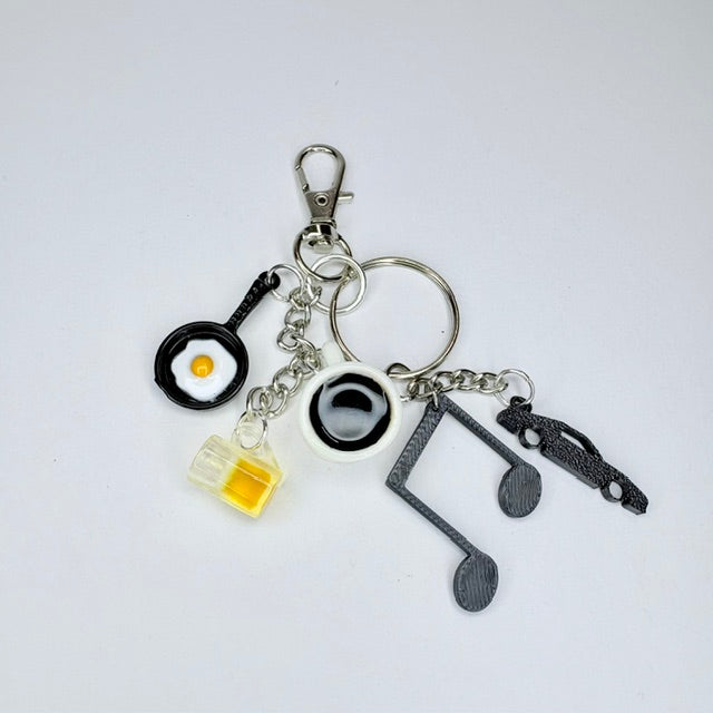 The what makes you happy keychain