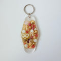 Enchanted Rose Motel Keychain