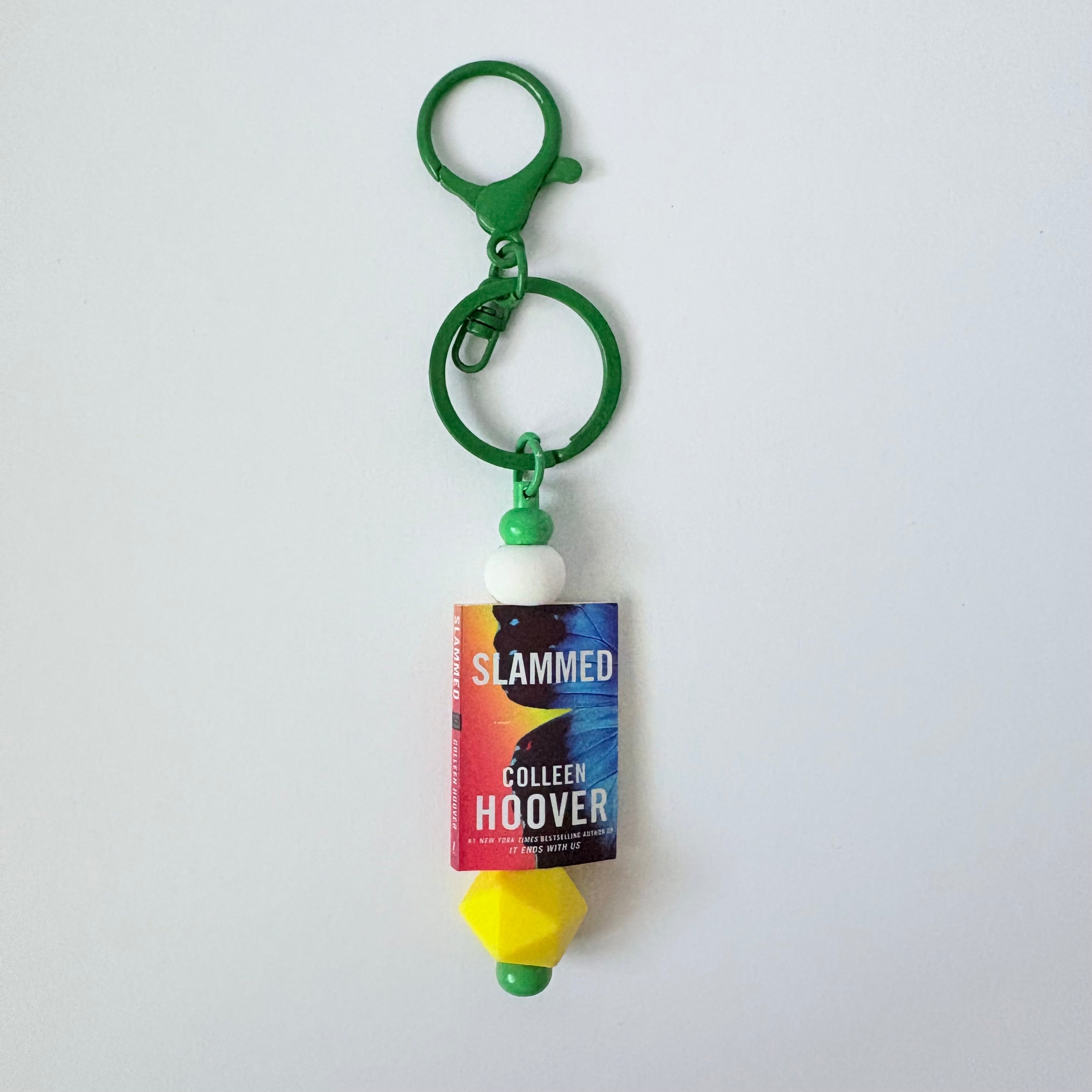 Contemporary Romance Miniature Book Keychain