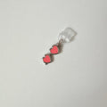 Pink Heart Sunglasses Charger Charm