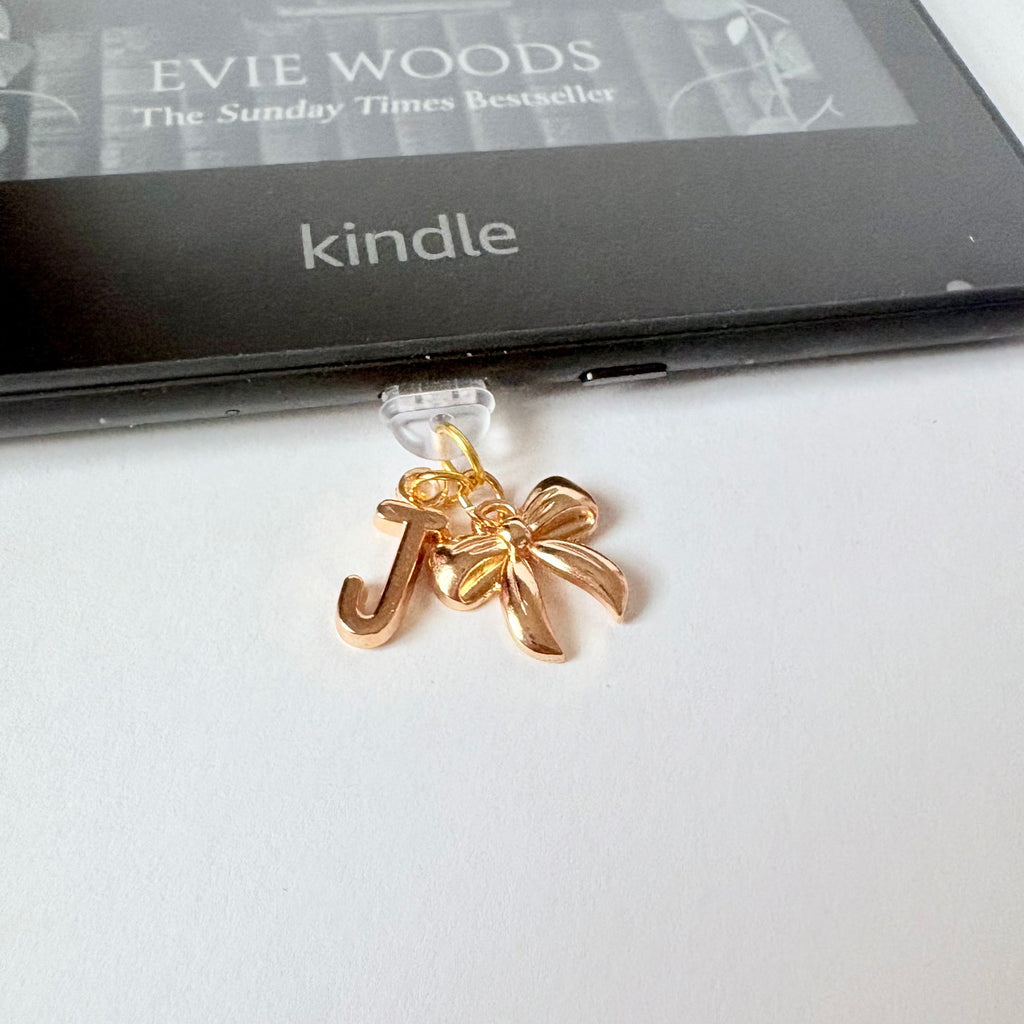 Initial Bow Charger Charm