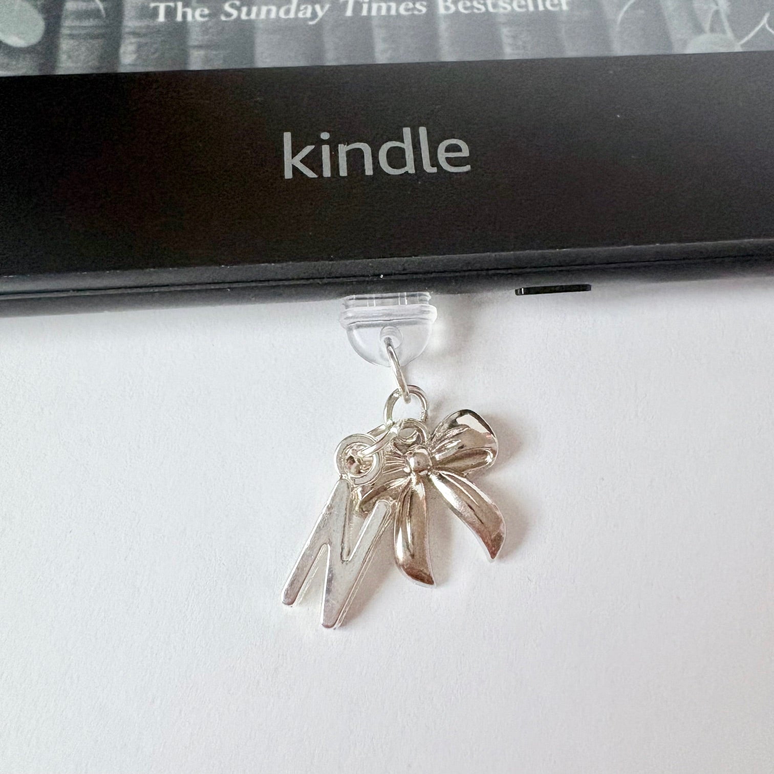 Initial Bow Charger Charm