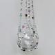 The complete Butterfly Garden beaded plant hanger, a whimsical fairycore decor piece with pastel accents.